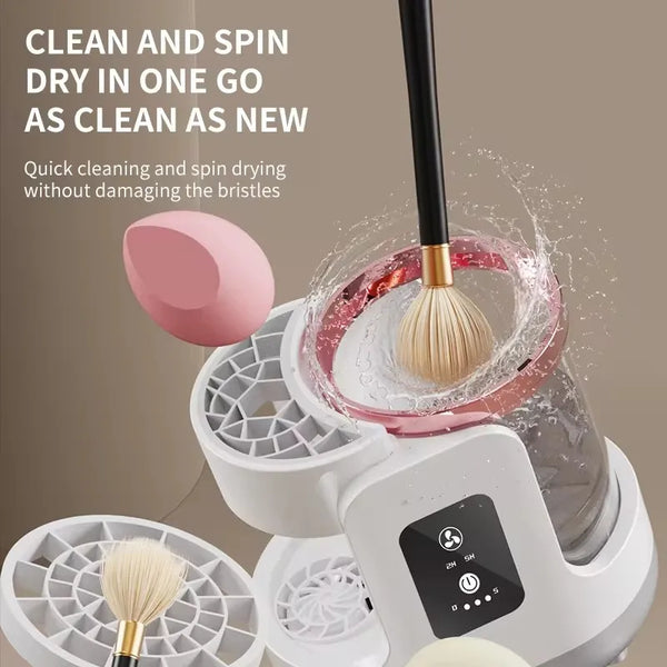 Quick Clean Makeup Brush Machine